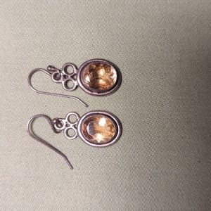 Vintage golden earrings